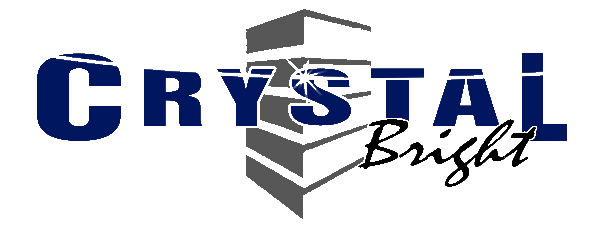 Crystal Bright Cleaning Logo transparent background